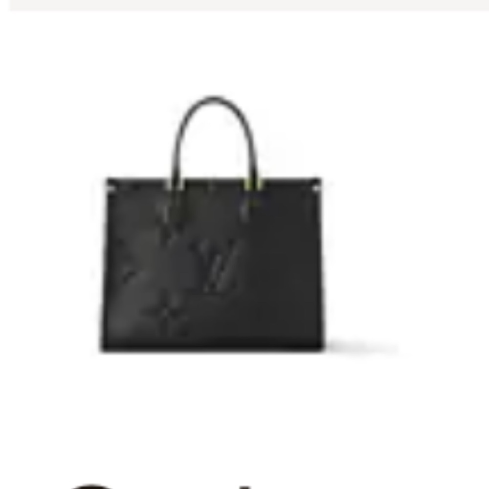 Louis Vuitton Black Empreinte Leather Monogram